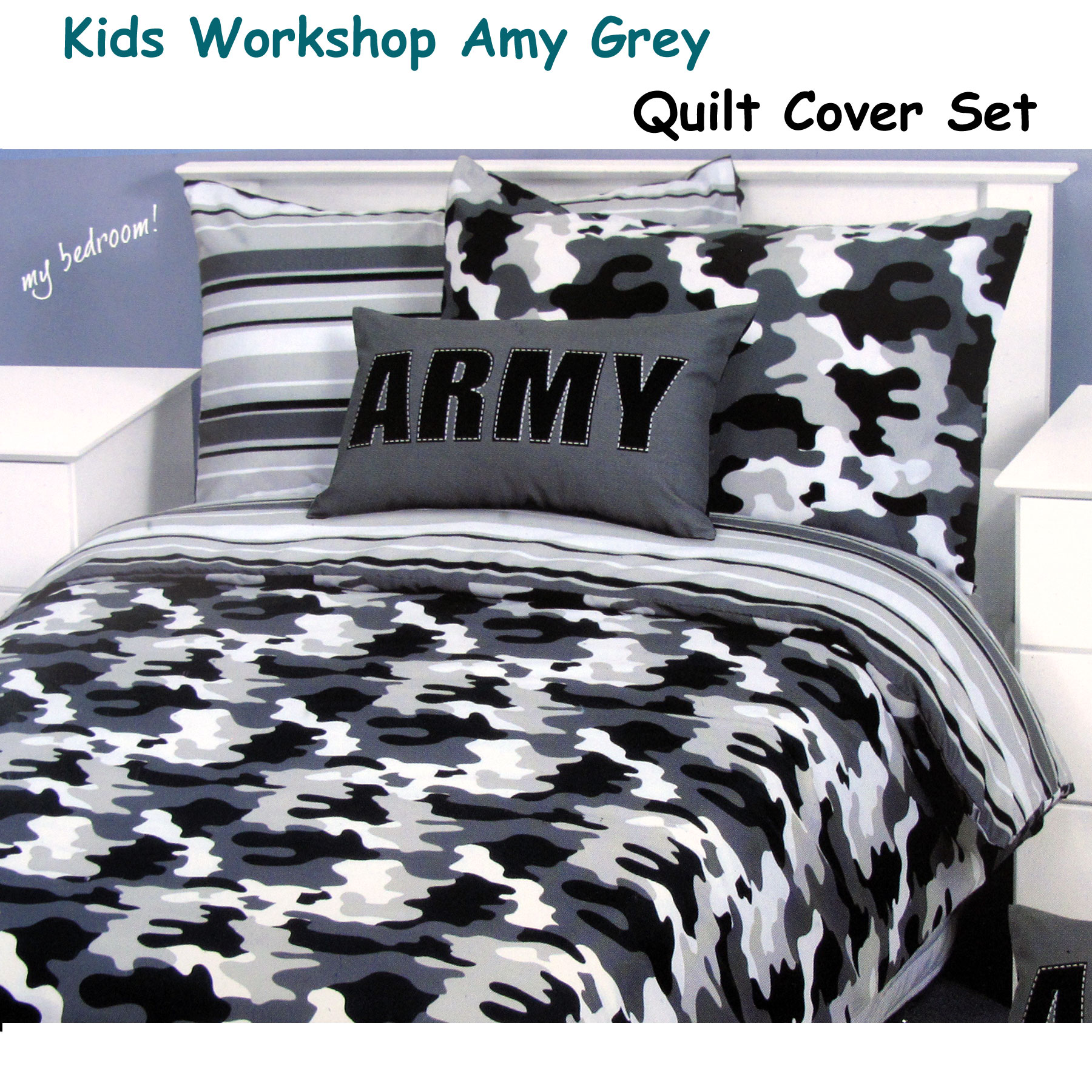 kids single bed quilt cover
