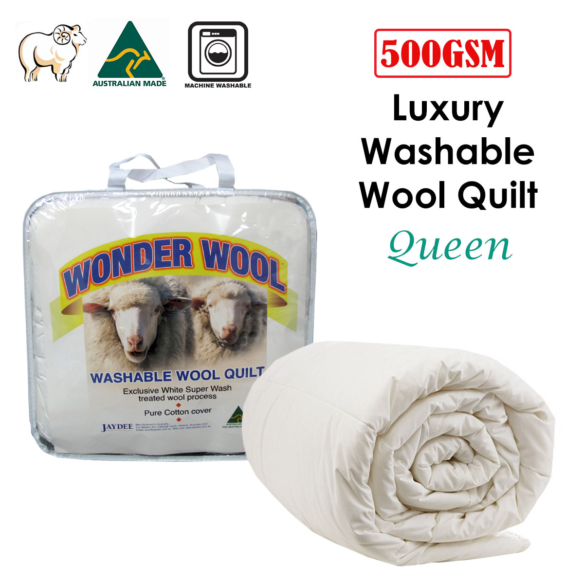 500GSM Washable Wool Quilt