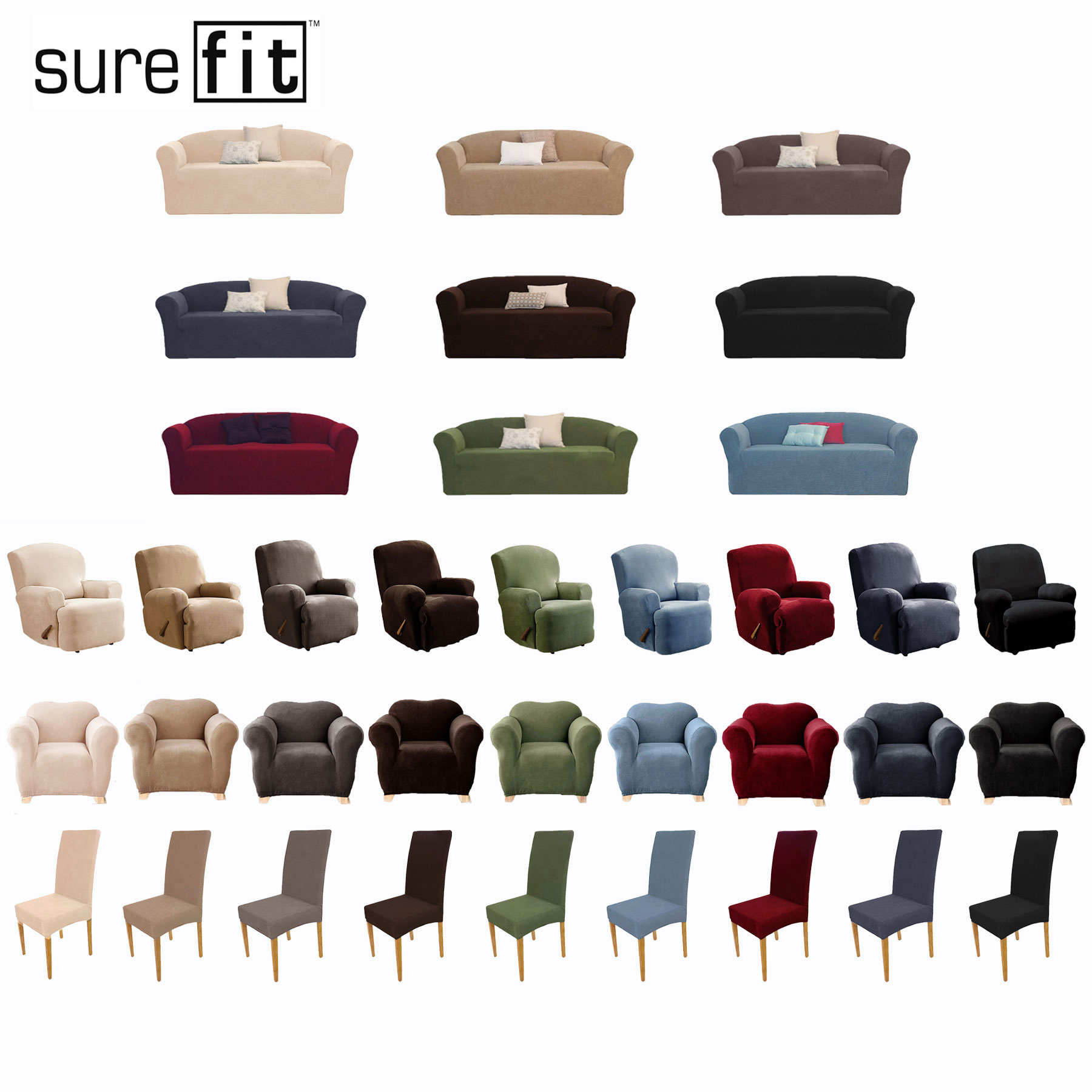 sure fit couch covers amazon